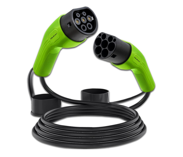 Qoltec Kabel EV Typ 2 do ładowania samochodu 22kW/32A 5m - 1209017 - zdjęcie
